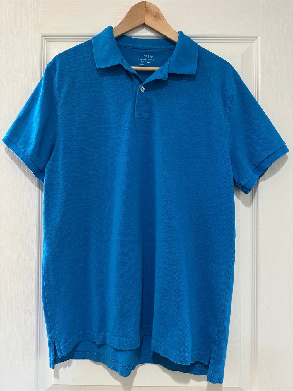 J. Crew Blue Men's Polo Shirt